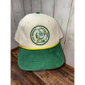 Lazy Sundays Golf Club Corduroy Hat SnapBack Rope